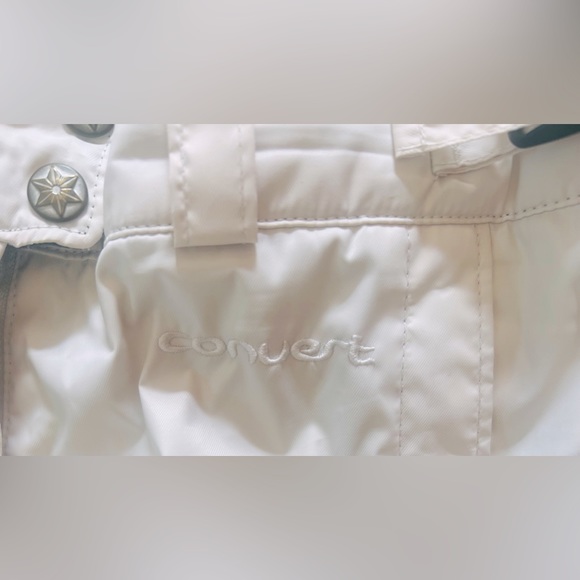 COLUMBIA CONVERT WATERPROOF TECH SKI SNOW PANTS WOMENS XS REGULAR WHITE LINED - Picture 8 of 8